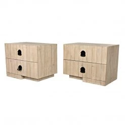 CFC Furniture Reclaimed Lumber Nightstand (Left Or Right) Accent Tables