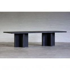 Organic Restoration Reclaimed Elm Dining Table - T Style Leg