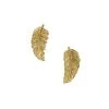 Susan Shaw Jewelry Gold Laurel Leaf Studs