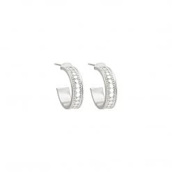 Anna Beck Jewelry Anna Beck Hoop Post Earrings - Silver
