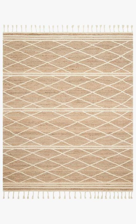 Loloi Rugs Joanna Gaines Cora Rug Collection - CRA-01 Blush/White