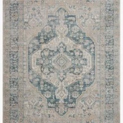 Loloi Rugs Joanna Gaines Elise Rug Collection - ELI-01 Neutral/Blue