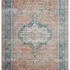 Loloi Rugs Joanna Gaines Elise Rug Collection - ELI-01 Coral/Blue