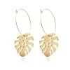 Amano Studio Monstera Hoops Jewelry