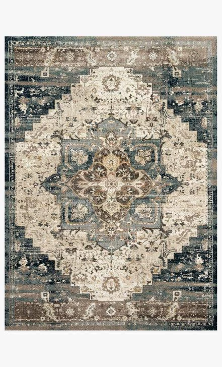 Loloi Rugs Joanna Gaines James Rug Collection - JAE-05 Taupe/Marine