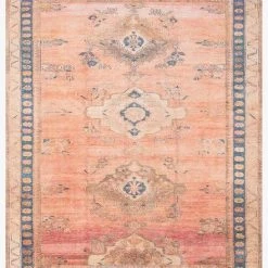 Loloi Rugs Joanna Gaines Deven Rug Collection - DEV-01 Sunset/Indigo