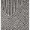 Loloi Rugs Joanna Gaines Newton Rug Collection - NET-01 Charcoal/Ivory