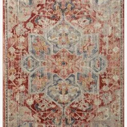 Loloi Rugs Joanna Gaines Janey Rug Collection - JAY-01 Garnet/Multi