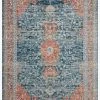 Loloi Rugs Joanna Gaines Elise Rug Collection - ELI-05 Navy/Red