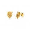 Amano Studio Mexican Folk Heart Studs