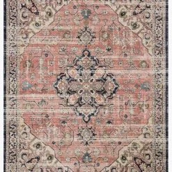 Loloi Rugs Joanna Gaines Graham Rug Collection - GRA-06 Coral/Navy