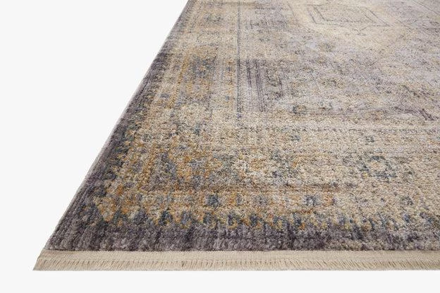 Loloi Rugs Joanna Gaines Janey Rug Collection - JAY-02 Slate/Gold