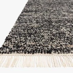 Loloi Rugs Joanna Gaines Hayes Rug Collection - HAY-01 Onyx/Silver