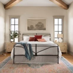 Loloi Rugs Joanna Gaines Elise Rug Collection - ELI-01 Coral/Blue