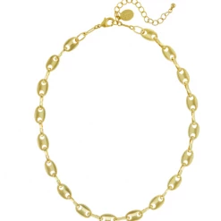 Susan Shaw Jewelry Susan Shaw Buckle Chain Necklace