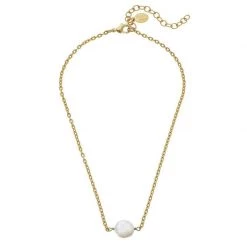 Susan Shaw Jewelry Dainty Pearl Necklace