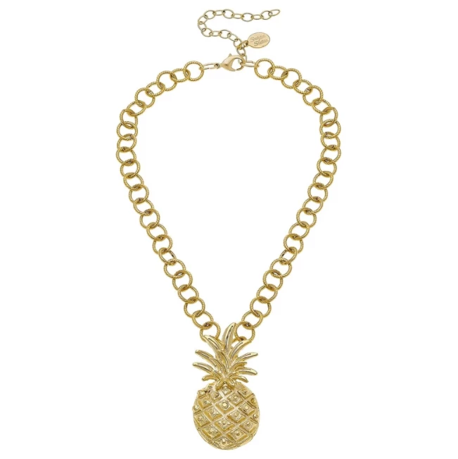 Susan Shaw Jewelry Susan Shaw Pineapple Chain Necklace