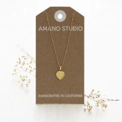 Amano Studio Jewelry Miraculous Mary Medallion