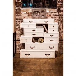 Dressers CFC Furniture Staggered Chest, Oak