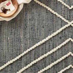 Loloi Rugs Joanna Gaines Cora Rug Collection - CRA-02 Indigo/White