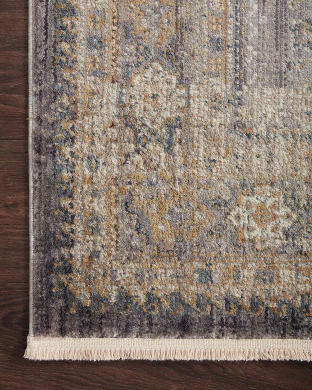 Loloi Rugs Joanna Gaines Janey Rug Collection - JAY-02 Slate/Gold