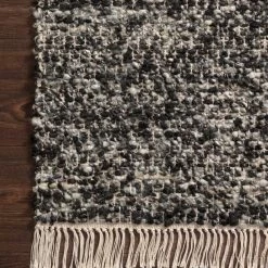 Loloi Rugs Joanna Gaines Hayes Rug Collection - HAY-01 Onyx/Silver
