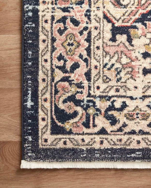 Loloi Rugs Joanna Gaines Graham Rug Collection - GRA-06 Coral/Navy
