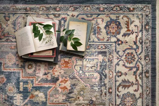 Loloi Rugs Joanna Gaines Janey Rug Collection - JAY-03 Indigo/Multi