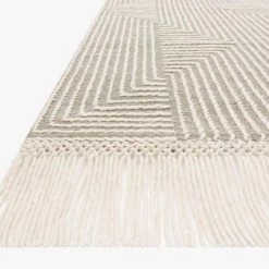 Loloi Rugs Joanna Gaines Newton Rug Collection - NET-04 Sage/Ivory