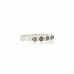 Anna Beck Jewelry Anna Beck Labradorite Multi-Stone Stacking Ring - Silver