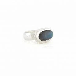 Anna Beck Jewelry Anna Beck Labradorite Cocktail Ring - Silver