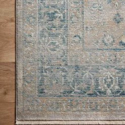 Loloi Rugs Joanna Gaines Elise Rug Collection - ELI-01 Neutral/Blue