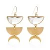 Amano Studio Crystal Moon Phase Earring Jewelry