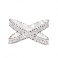 Anna Beck Jewelry Anna Beck Single Cross Ring - Silver
