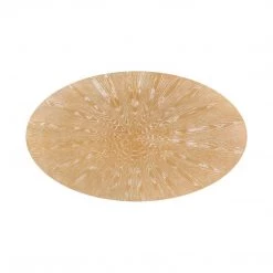 Bungalow 5 - Stockholm 79" Oval Dining Table Top, Natural Cerused (Base Sold Separately)