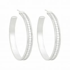 Anna Beck Jewelry Anna Beck Hoop Earrings - Silver