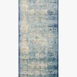 Loloi Rugs Anastasia Rugs By Loloi - AF-14 Lt. Blue / Ivory