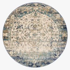 Loloi Rugs Anastasia Rugs By Loloi - AF-06 Blue/Ivory