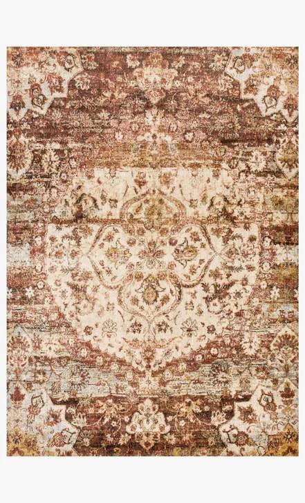 Loloi Rugs Anastasia Rugs By Loloi - AF-06 Rust/Ivory