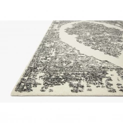 Loloi Rugs Joanna Gaines Annie Rug Collection - ANN-02 White/Black