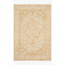 Loloi Rugs Joanna Gaines Annie Rug Collection - ANN-03 White/Gold