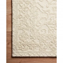 Loloi Rugs Joanna Gaines Annie Rug Collection - ANN-04 White/Lt Grey