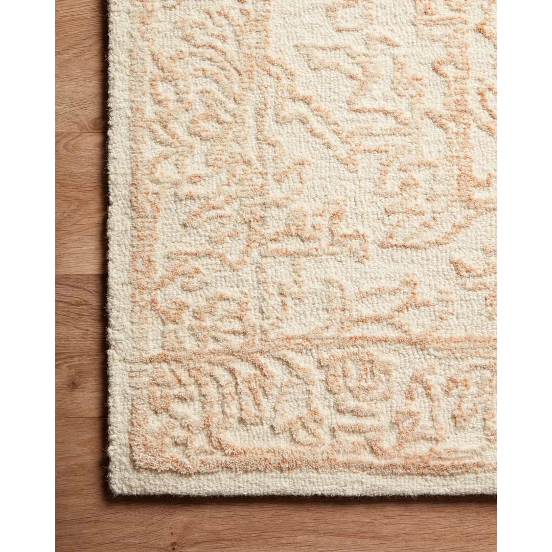 Loloi Rugs Joanna Gaines Annie Rug Collection - ANN-05 White/Pink