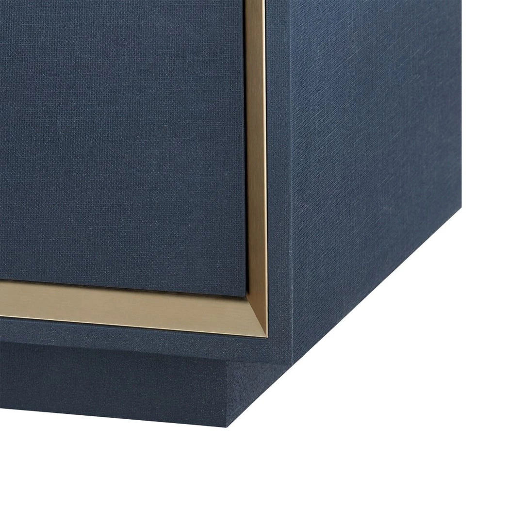 Bungalow 5 - Ansel 4-Door Cabinet, Navy Blue
