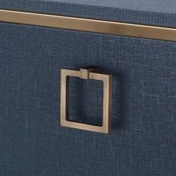 Bungalow 5 - Ansel 4-Door Cabinet, Navy Blue