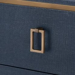 Bungalow 5 - Ansel 4-Door Cabinet, Navy Blue