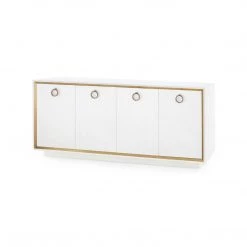 Bungalow 5 - Ansel 4-Door Cabinet, White