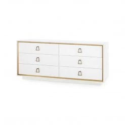 Bungalow 5 - Ansel Extra Large 6-Drawer, White
