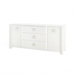 Bungalow 5 - Audrey 3-Drawer & 2-Door Cabinet, White