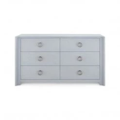 Bungalow 5 - Audrey Extra Large 6-Drawer, Gray
